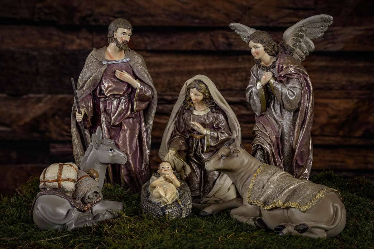 Jesus an Weihnachten geboren