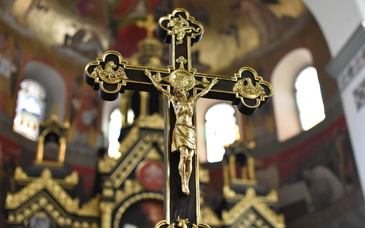 Religion: Christentum und Jesus am Kreuz