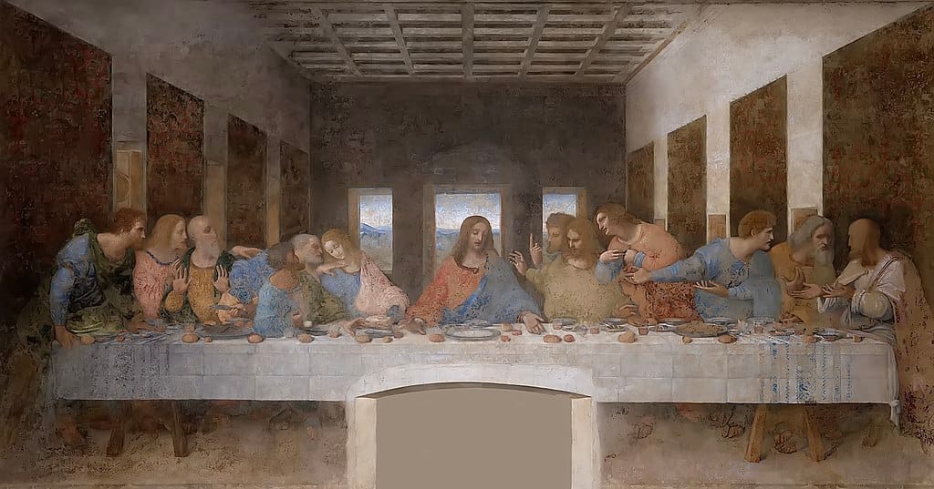 Letztes Abendmahl (Ostern - Gründonnerstag) Leonardo_Da_Vinci